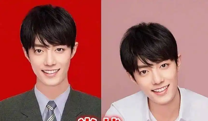 明星证件照,华晨宇清秀;千玺帅气;看到肖战:哥哥我要嫁给你!