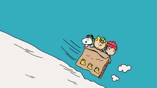 动画卡通唯美冬日图片桌面壁纸