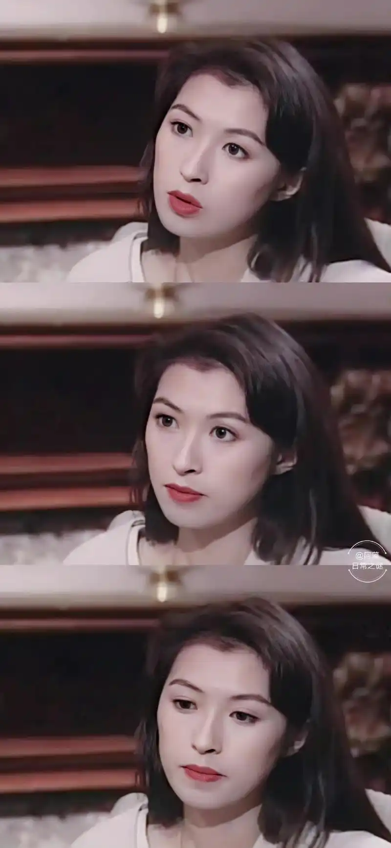 郭蔼明年轻时真的绝美!长发短发随意拿捏,刘青云确实娶到宝了