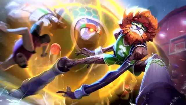 lol灌篮高手艾翁皮肤 特效一览