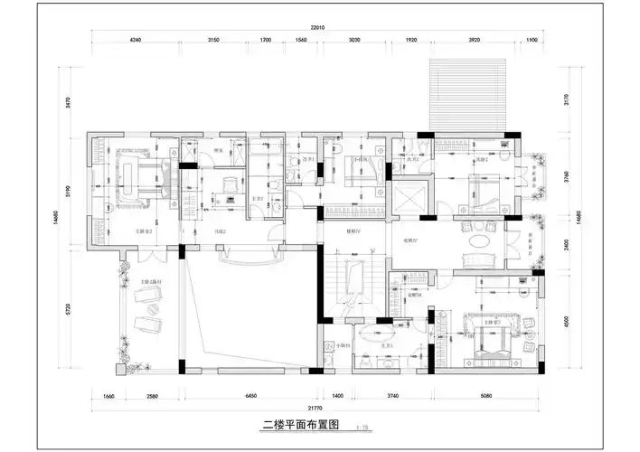 西式古典别墅1000平米360万-招华曦城装修案例-深圳房天下家居装修网