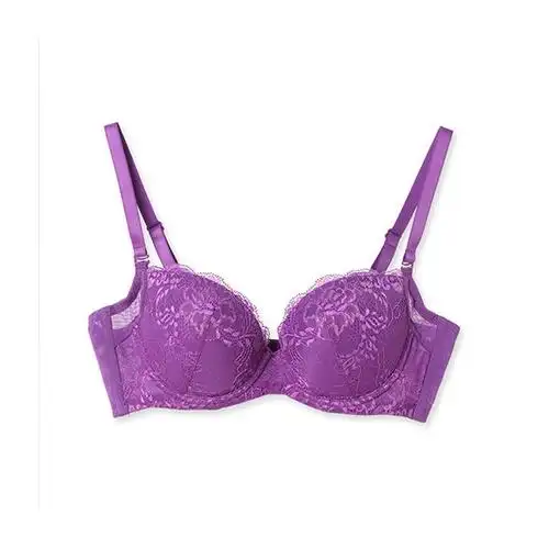 可拆卸双肩带文胸 20810934_090 紫色,80b