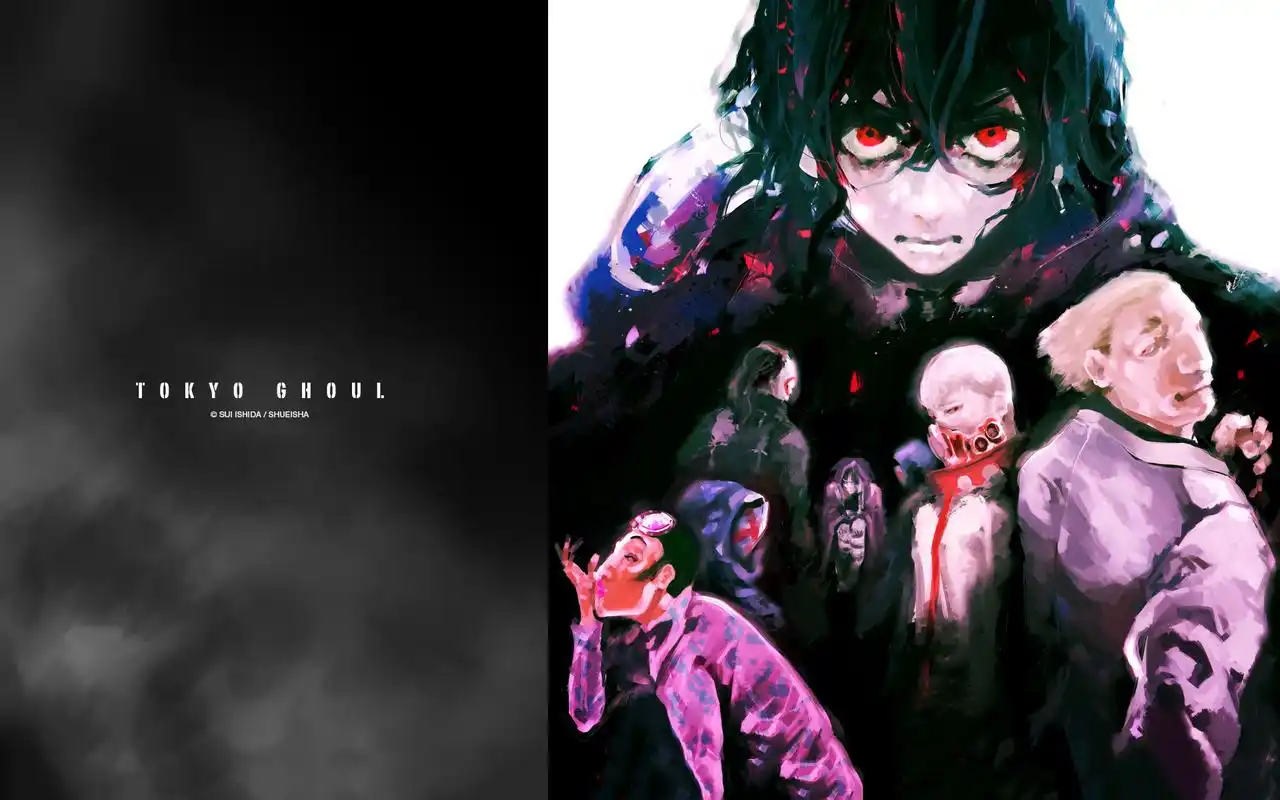 日本惊悚暗黑动漫东京食尸鬼2高清图片桌面壁纸大全下载(一)