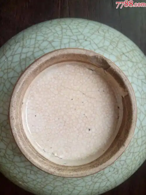 清代中期哥釉特大碗