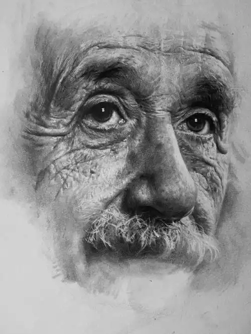 爱因斯坦肖像画