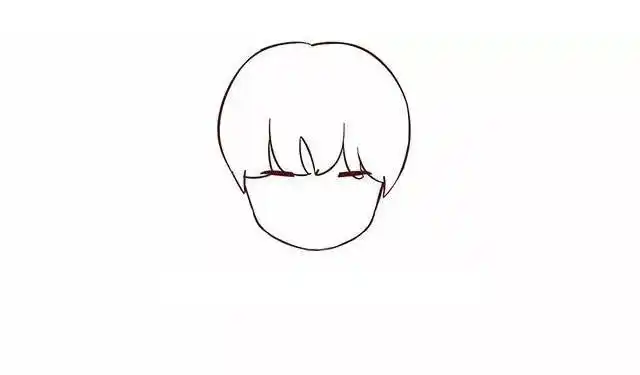 q版吴磊简笔画步骤教程- 人物简笔画 - 大茶馆