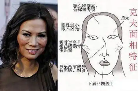 雀斑面相学 颧骨高的女人面相图解