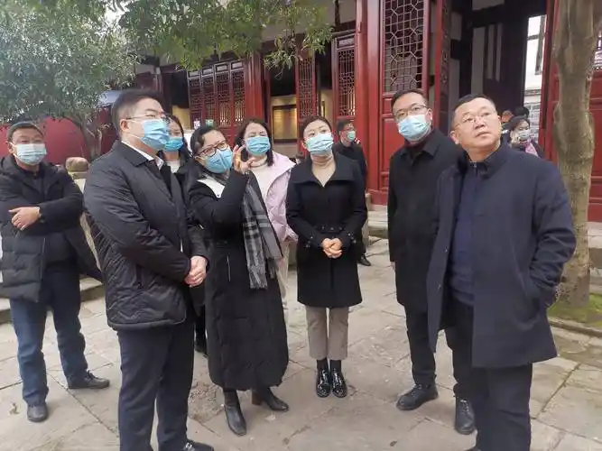 副市长周耘前往富顺县调研富顺文庙文物保护工作,富顺县委副书记,县长