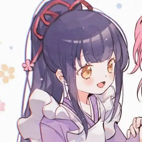 让人过目不忘的精致手绘闺蜜头像两人