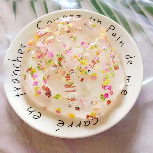 夭夭史莱姆成品泥起泡胶套盒声控仙气少女心戳戳泥网红泥水晶泥