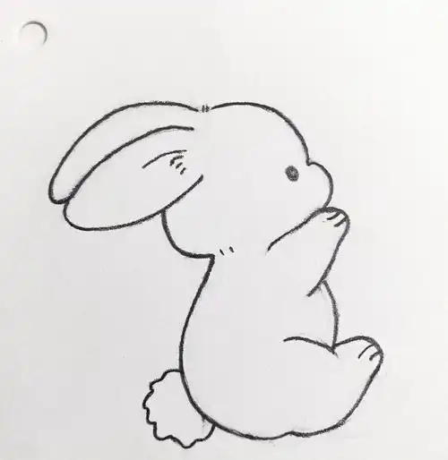 小萌兔简笔教程