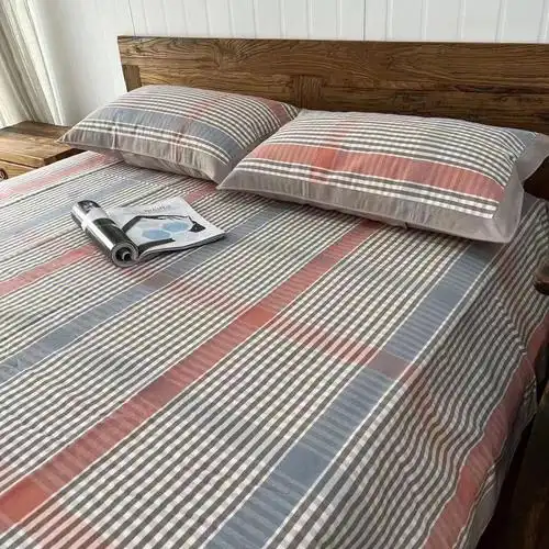 纯棉老粗布凉席