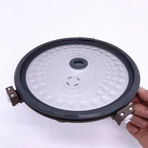 盖板美的电饭煲配件fs3012活动组件防溢密封盖子电煲