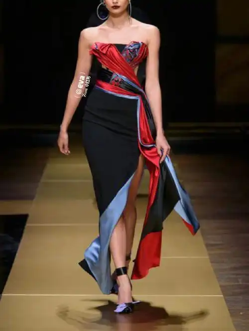 服装设计##时装秀##versace##范思哲##中国元素##东方魅力##中国红