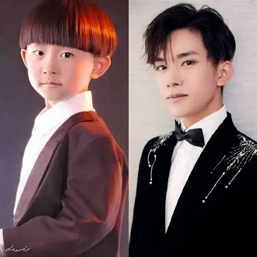 [易烊千玺][分享]201121 易烊千玺的成长对比图 一晃眼马上就是20岁的