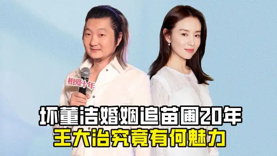 破坏董洁婚姻追求苗圃20年,王大治究竟有何魅力