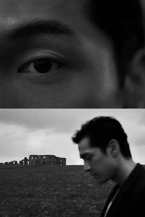 胡歌黑白光影质感写真图片59