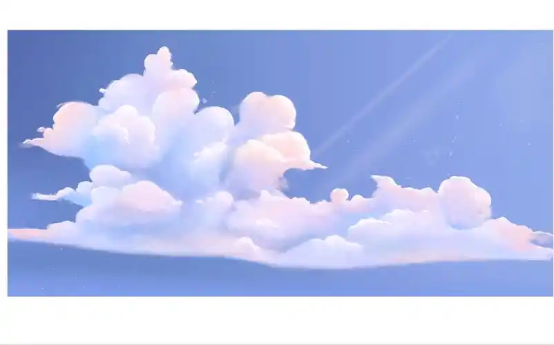 【ipad云朵练习 】相信我,不会再有比这更少女心的云过程了_哔哩哔哩