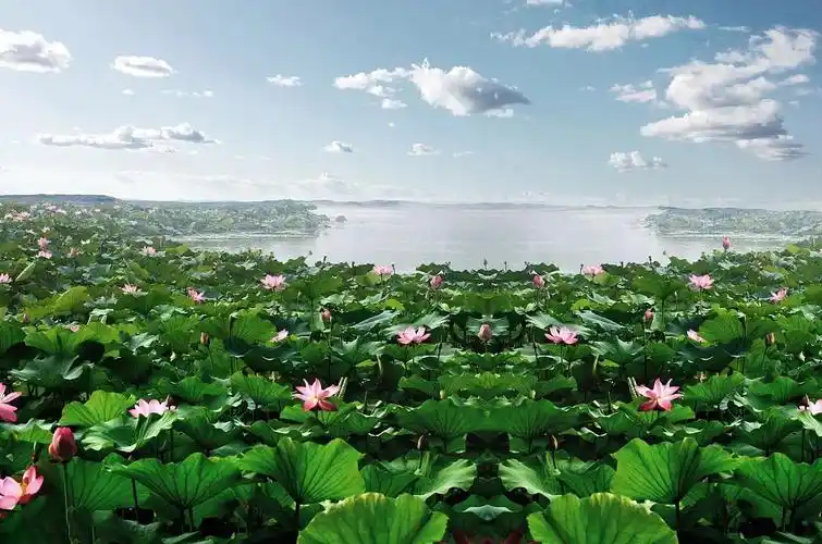 夏天大自然风景图片大全(夏天的荷花也太美了,整理了国内12个赏荷好