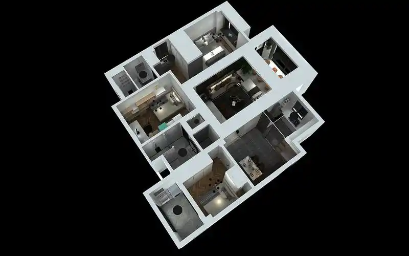 室内家装 3d效果图 临摹 设计 室内装修