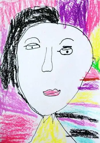 肖像画我的妈妈