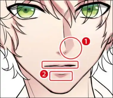 二次元男生的动漫皮肤怎么画附详细色号