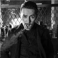 西装暴徒张晋抽烟头像