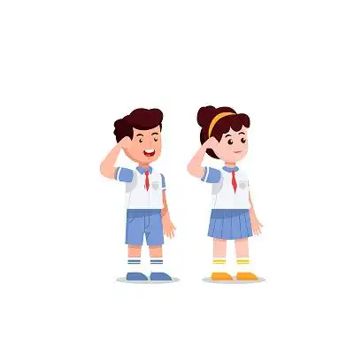 卡通敬礼素材-卡通敬礼图片-卡通敬礼素材图片下载-第2页-觅知网