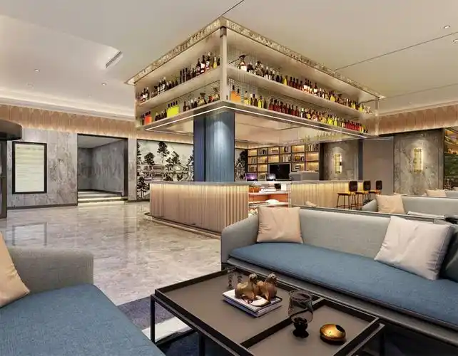 中西合璧酒店效果图-酒店-办公室装修-店铺装修设计公司-湖南泉龙装饰