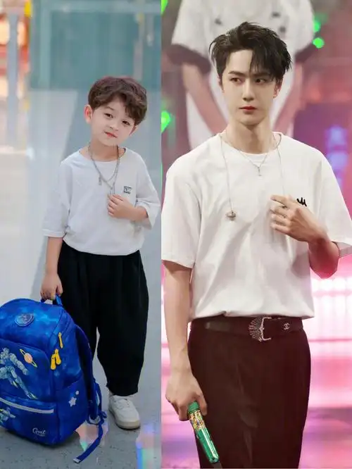 跟着王一博学穿搭9