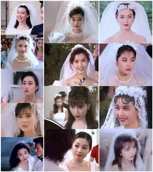 经典怀旧:90年代香港女星婚纱汇总,她们都曾惊艳了时光