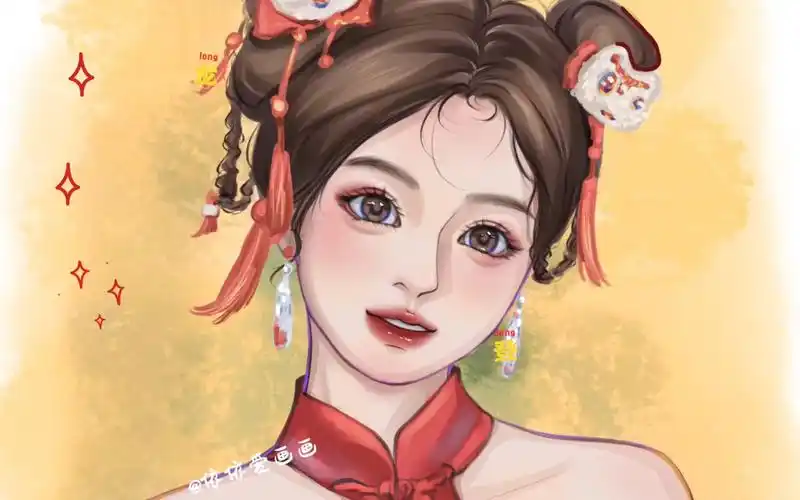 【真人漫改】虞书欣春晚福娃造型