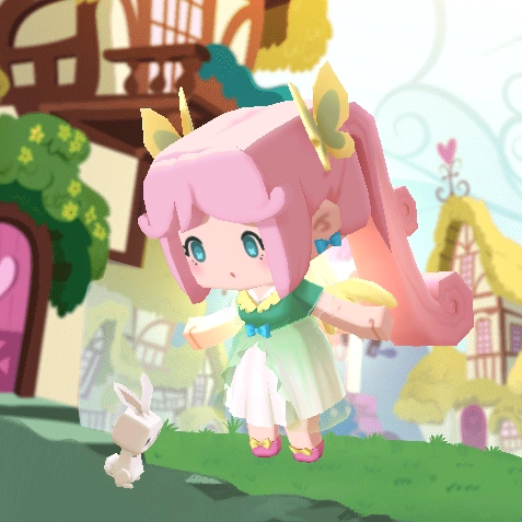 迷你世界柔柔女孩