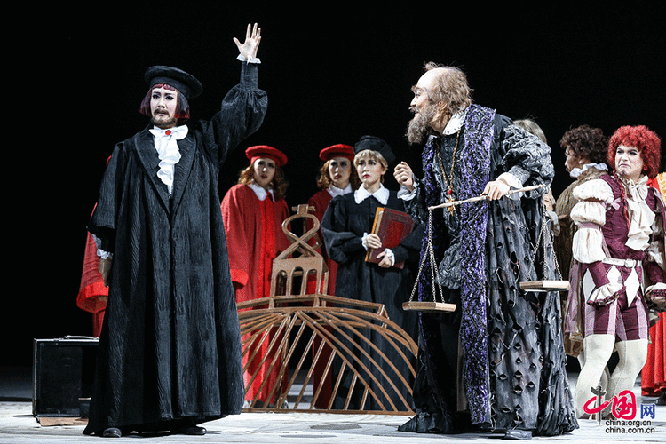 莎士比亚戏剧威尼斯商人压轴2017北京喜剧艺术节组图