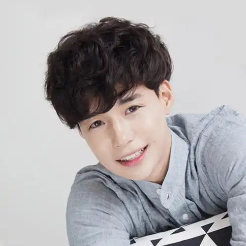 时尚男士假发韩版男发帅气男生短卷发蓬松逼真卷发型假发头套