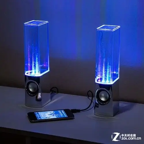 看得见的音乐 炫彩灯光秀iphone音箱 原创