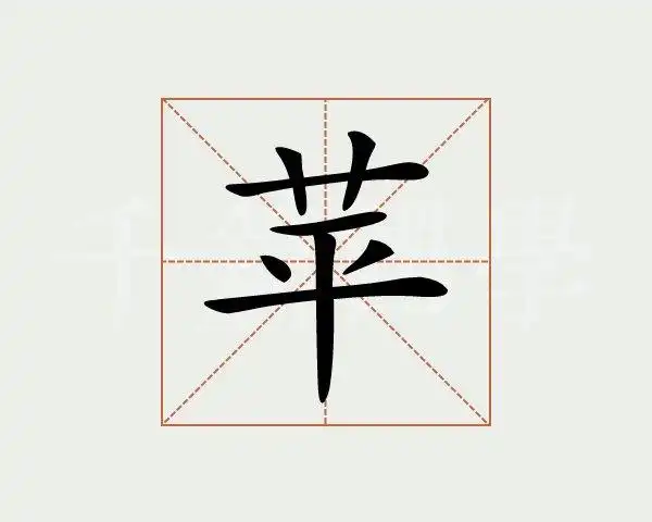 苹字的意思