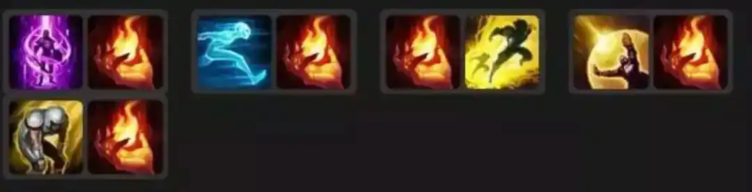 召唤师技能选择大神会根据局势调整技能对方控多而选择的英雄怕控就