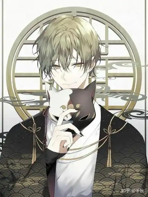 有哪些戴狐狸面具的动漫头像? - 知乎