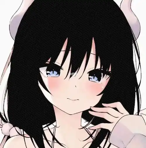 黑白动漫女生头像二次元动漫头像旧漫头像