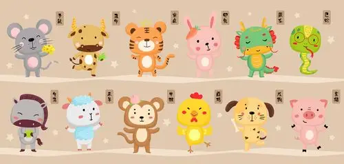 十二生肖|插画|商业插画|mandy果 - 原创作品 - 站酷 (zcool)