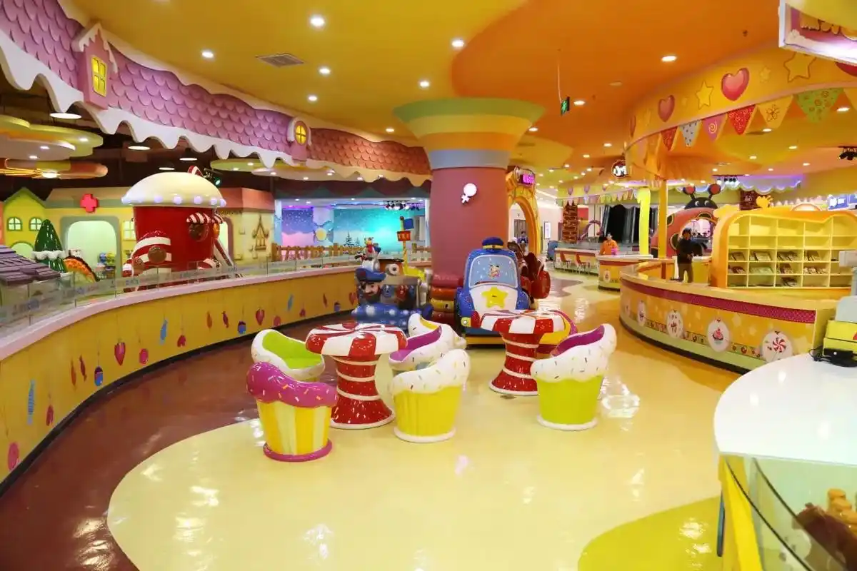 商场儿童游乐场要投资多少钱一个月.