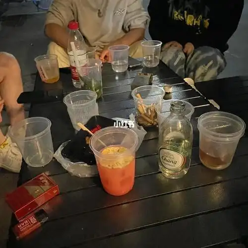 郑州路边喝酒实况