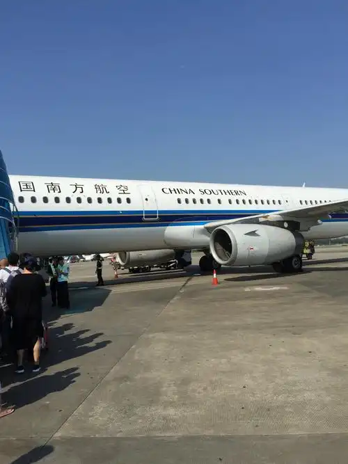 广州白云机场一角