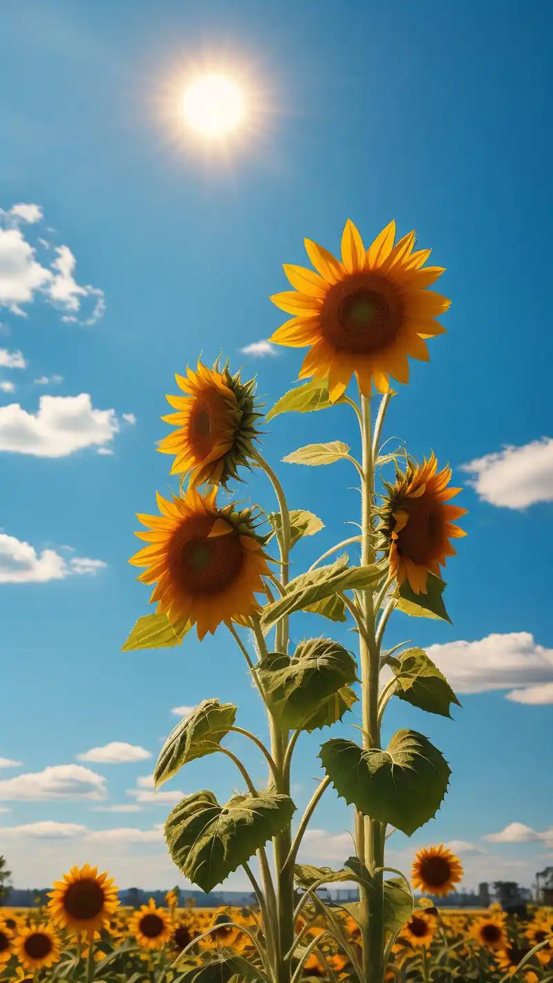 努力向上的向日葵壁纸来啦🌻 这是一组充满正能量的向日葵壁纸,每