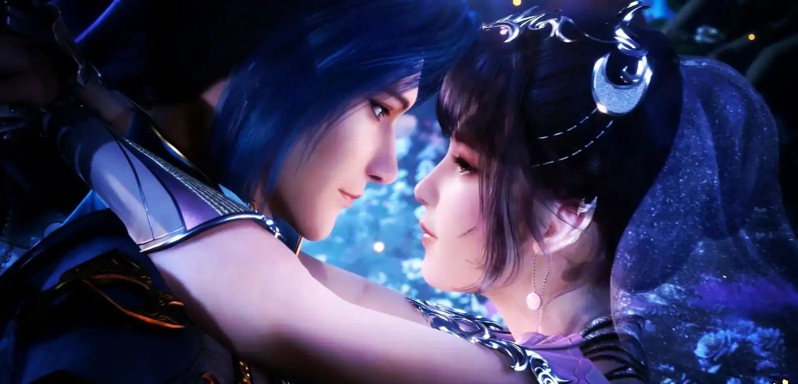 原创斗罗大陆:唐三新形象帅气,小舞穿白婚纱唯美,两人真是天造地设