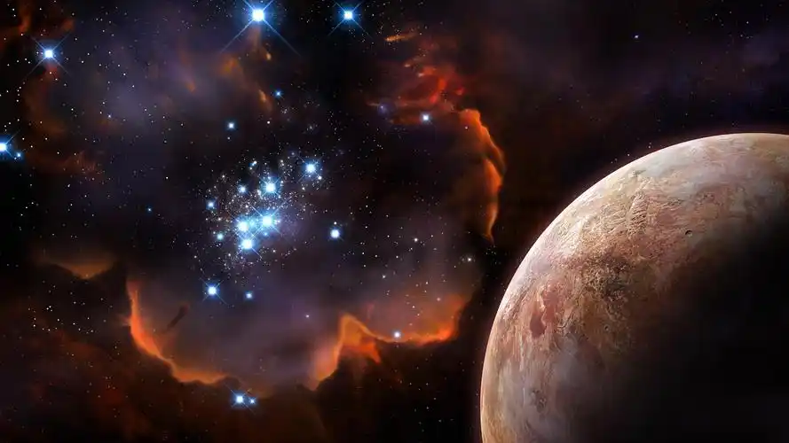 电脑壁纸 风景 璀璨绚烂的星空梦幻夜景