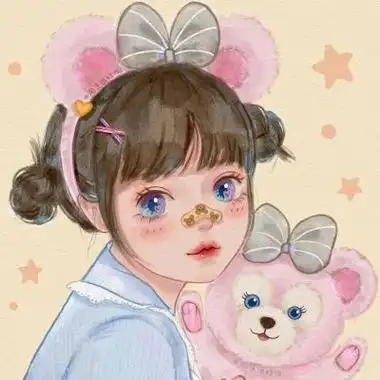 可爱姐妹头像超萌卡通-动漫头像 - 壁纸之家