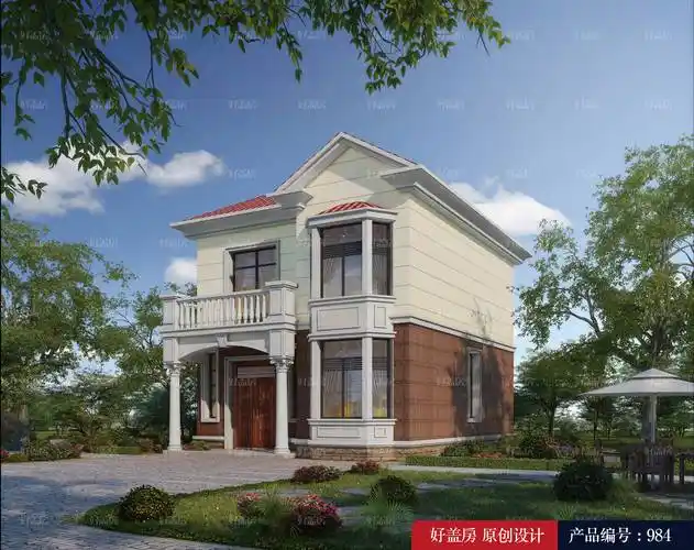 今天给大家带啦的这款70-80平方小别墅,内部布局十分实用.