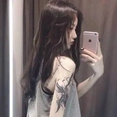 纹身不代表我社会qq女生头像